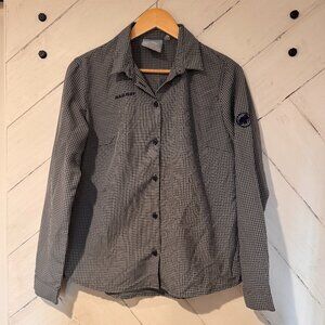 Mammut Plaid Button Down Hiking Shirt